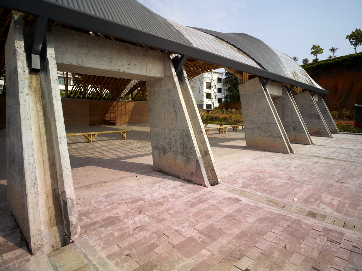 BIM建筑|竹管垅茶青市场 / 清华大学建筑设计研究院 素朴建筑工作室