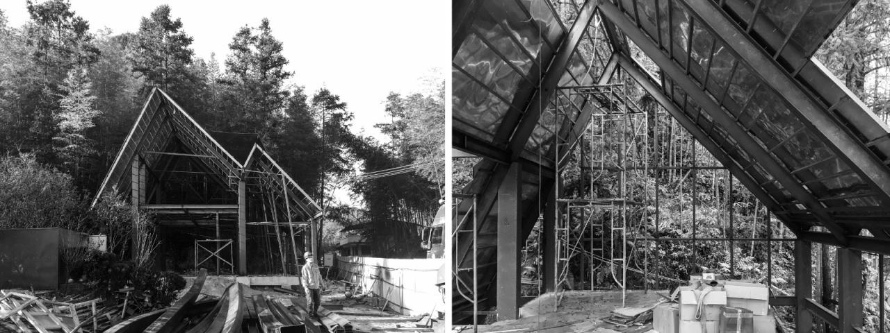 BIM建筑|南昆秘境高山书屋 / 城外建筑