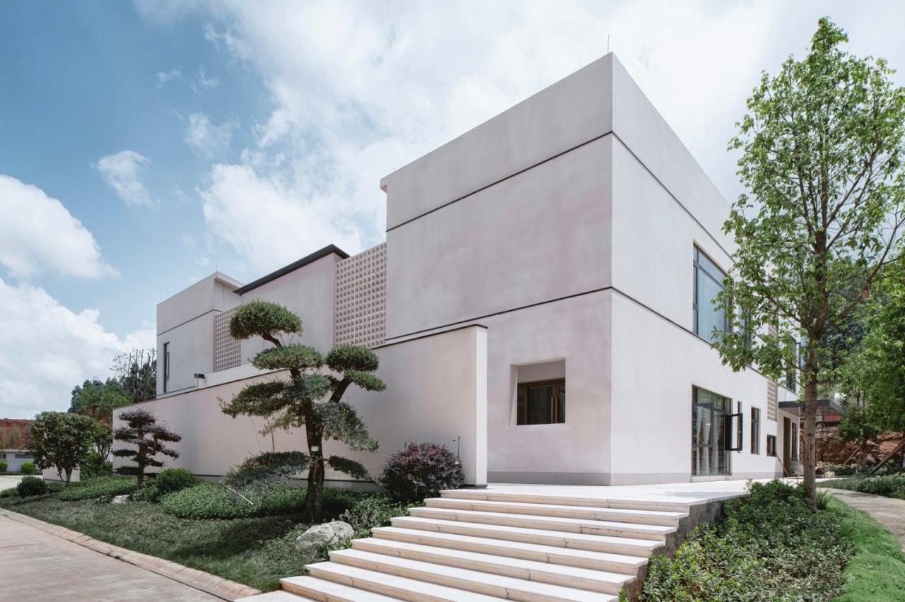 BIM建筑|方院——工业园区里的“四合院”，云南红河州 / 素造建筑