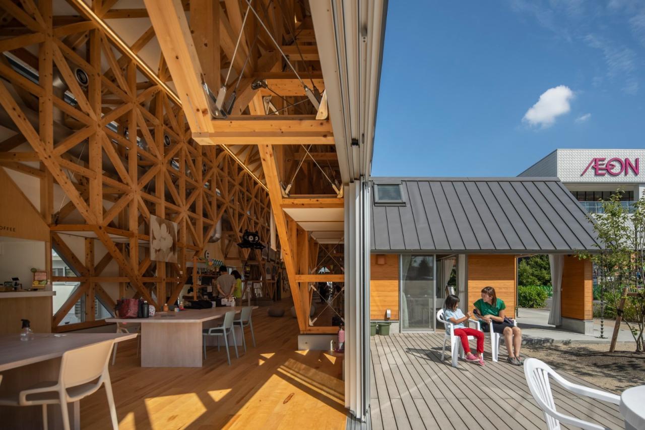 BIM建筑|利尼莫露台公共设施 / 东畑建筑事务所 + nanometer architecture