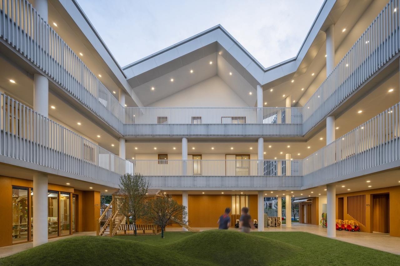 BIM建筑|上海市蓝湾幼儿园 / 华东建筑设计研究院 丁顺团队