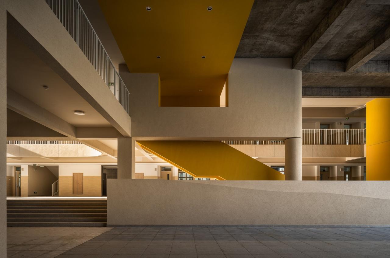 BIM建筑|江苏省南京市文齐路小学 / 荣朝晖工作室