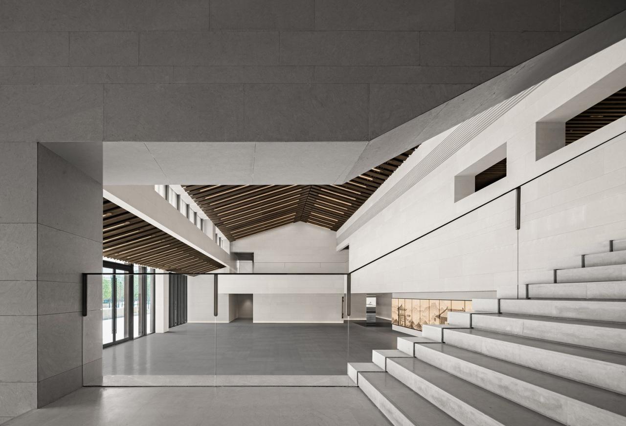 BIM建筑|安仁坊遗址展示厅与安仁驿馆 / 上海秉仁建筑师事务所