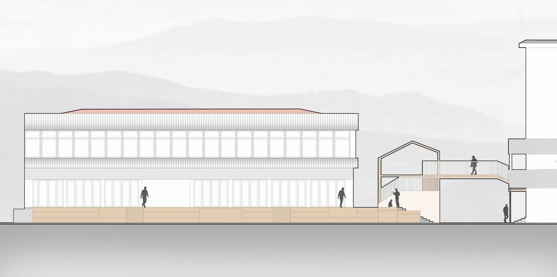 BIM建筑|康县新人字桥及周边商业街更新设计 / 三文建筑 何崴工作室