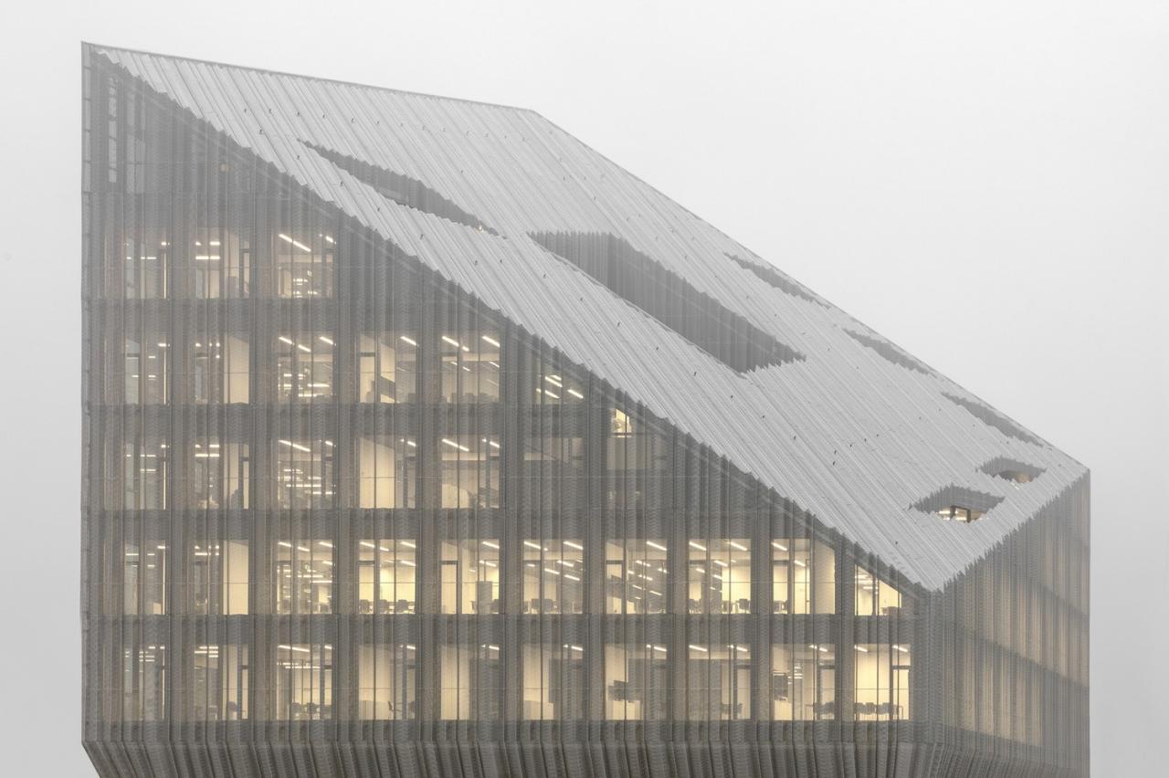 BIM建筑|第二外墙，Bonfiglioli 总部 / Peter Pichler Architecture