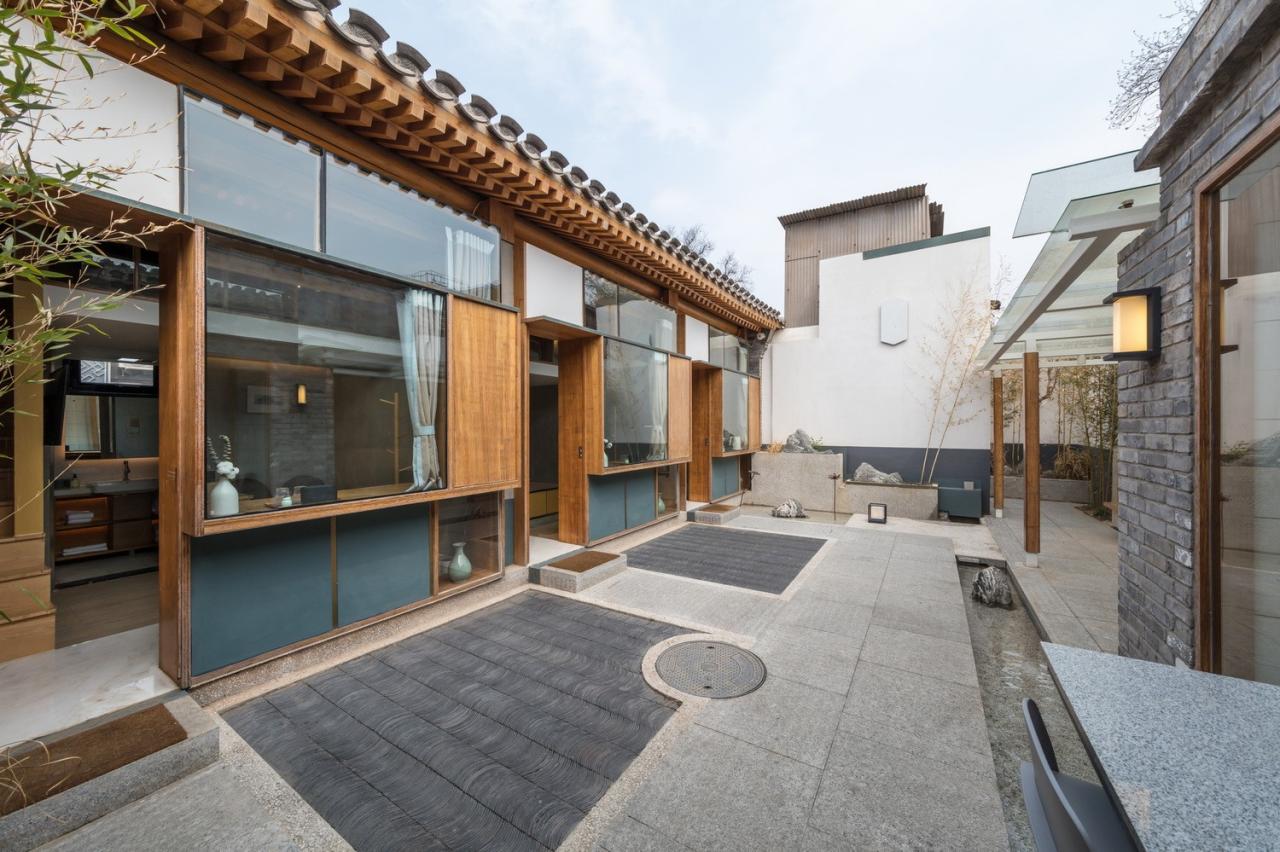 BIM建筑|刘海胡同：合院民宿 / 王维仁建筑设计研究室
