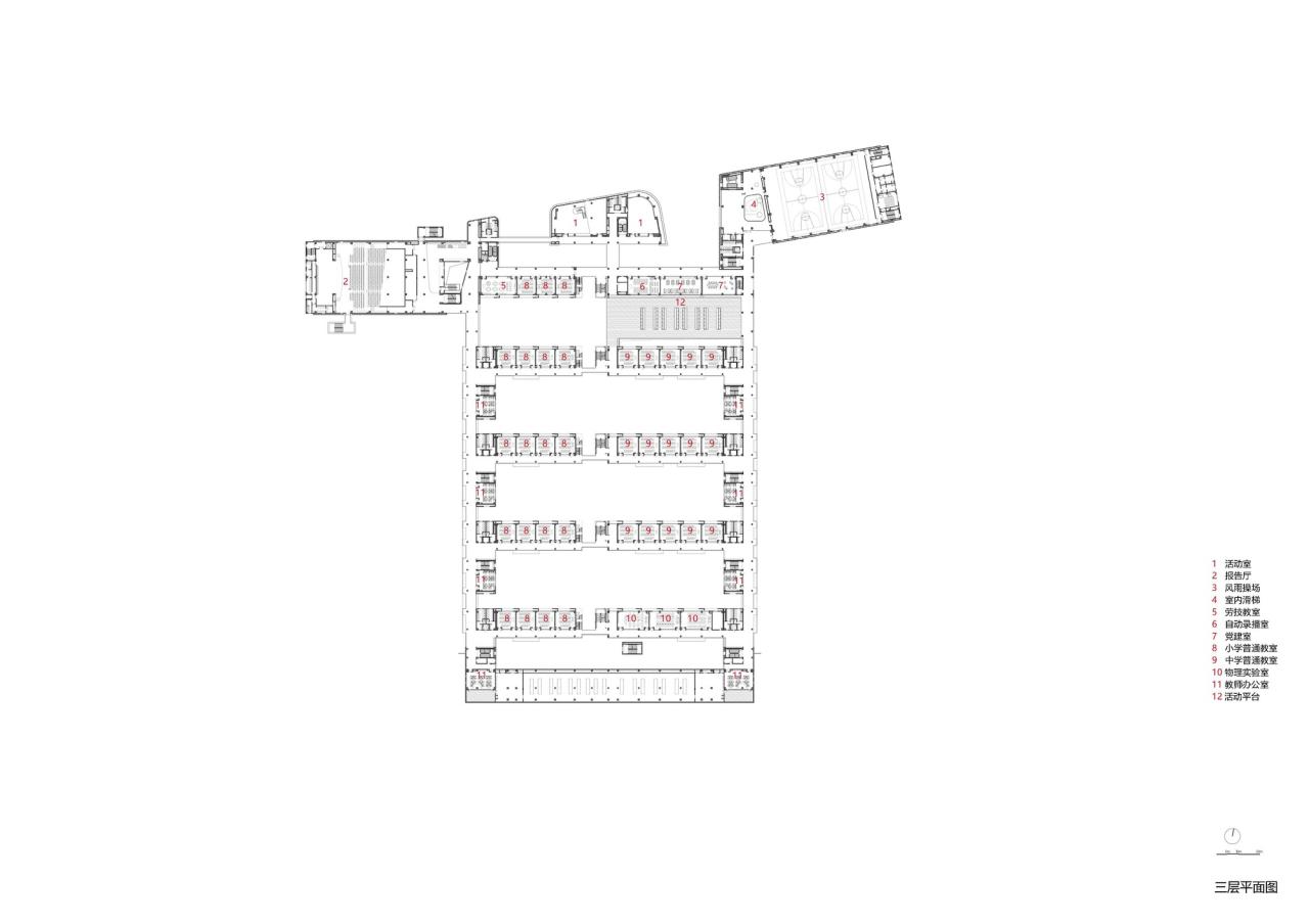 BIM建筑|苏州大学高邮实验学校 / 九城都市建筑