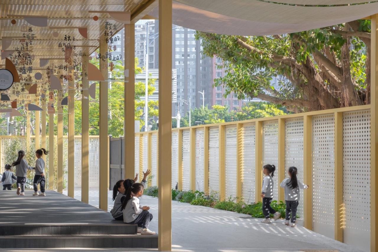 BIM建筑|新安海贝幼儿园改造 / 深圳对角线建筑设计