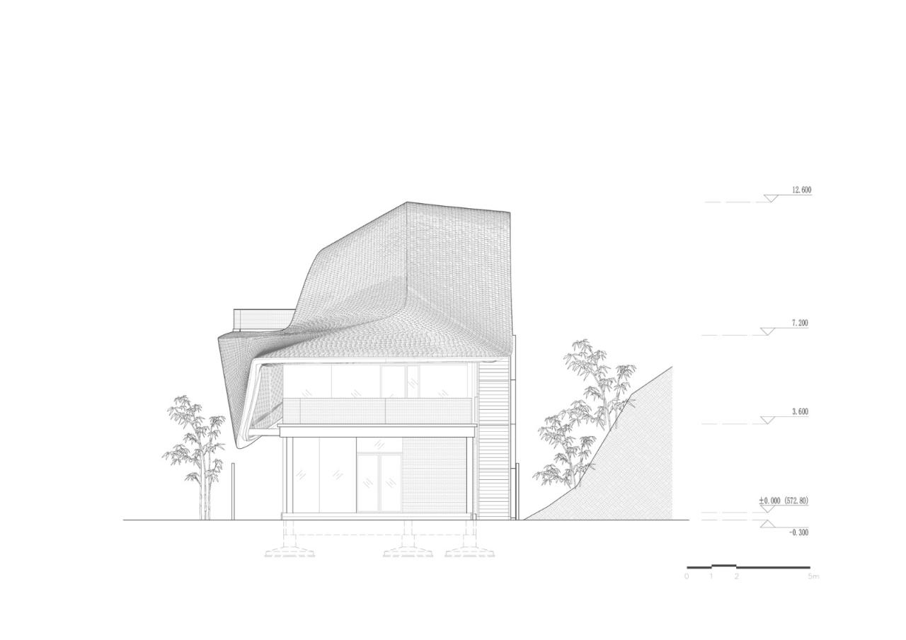 BIM建筑|“林盘云眼” 四川大邑乡村邻里中心 / 创盟国际