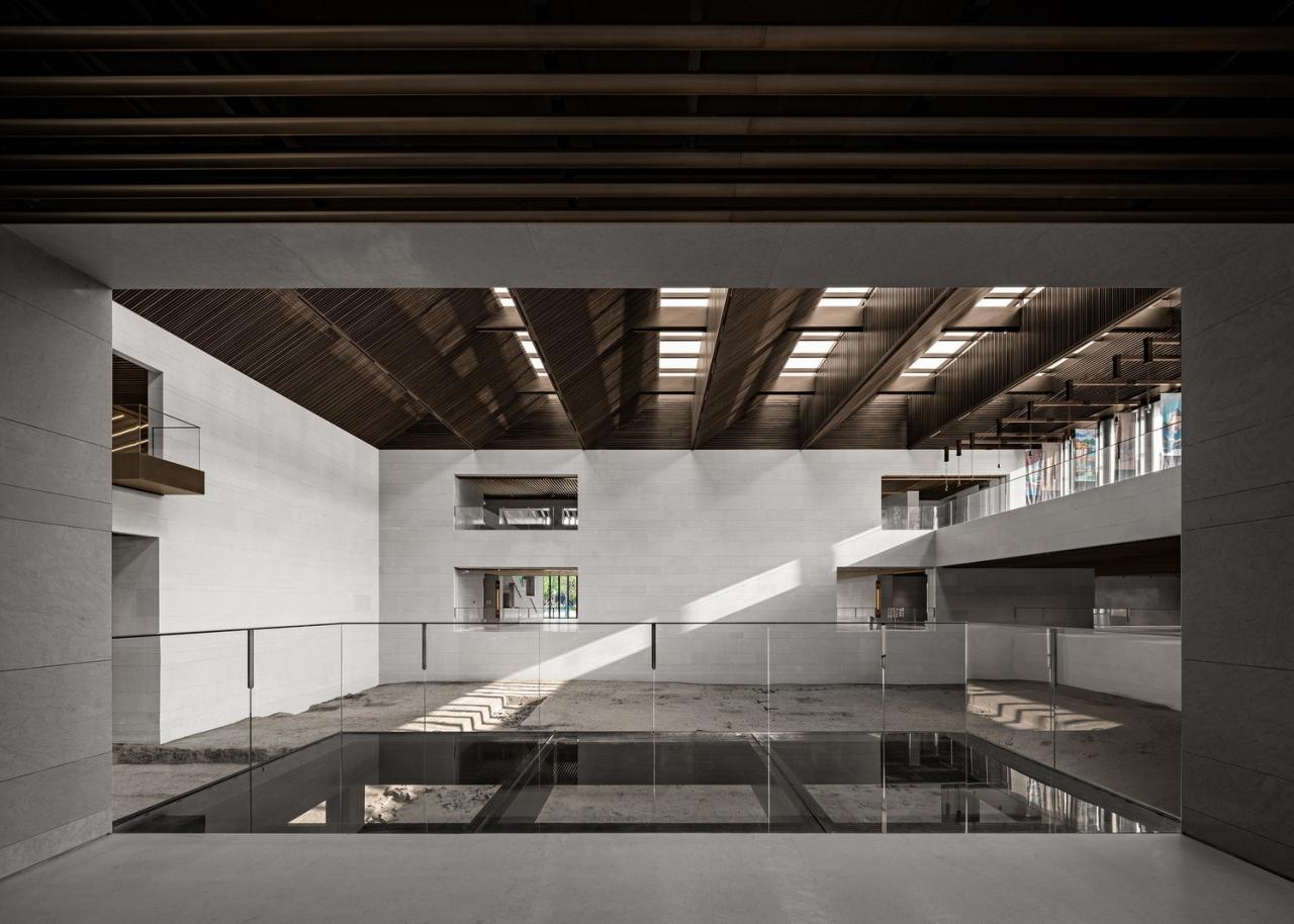 BIM建筑|安仁坊遗址展示厅与安仁驿馆 / 上海秉仁建筑师事务所