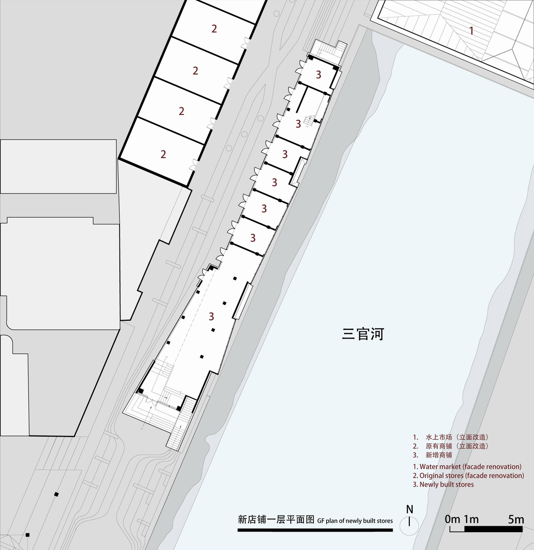 BIM建筑|康县新人字桥及周边商业街更新设计 / 三文建筑 何崴工作室