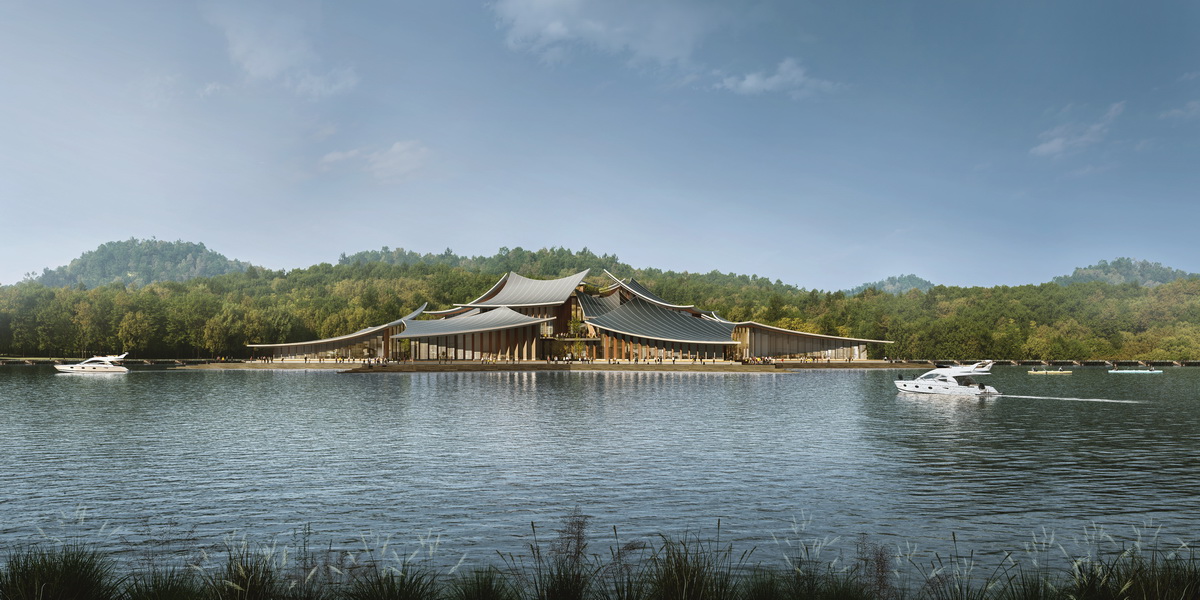 BIM建筑|天府水上会议中心 / MARS Studio 星球建筑事务所