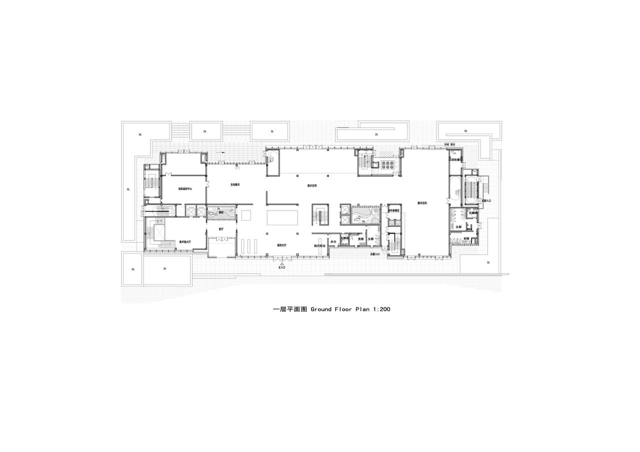 BIM建筑|安仁坊遗址展示厅与安仁驿馆 / 上海秉仁建筑师事务所
