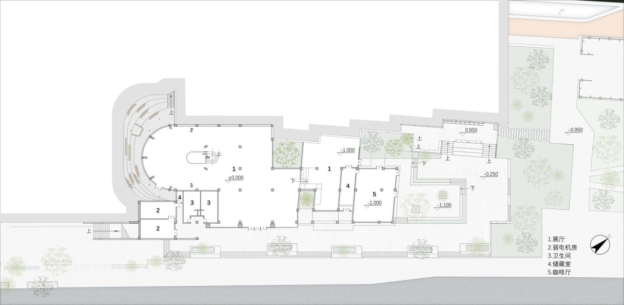 BIM建筑|杭州滨江公共空间·涧石驿与停云驿 / 同济原作设计工作室