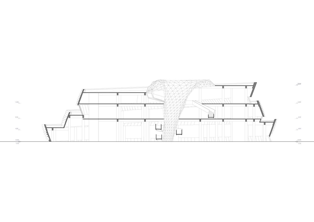 BIM建筑|云艺术中心 / 林琮然新作
