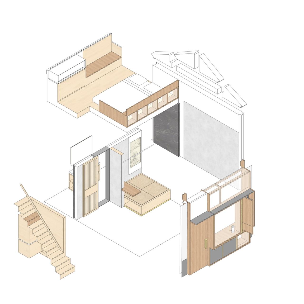 BIM建筑|刘海胡同：合院民宿 / 王维仁建筑设计研究室