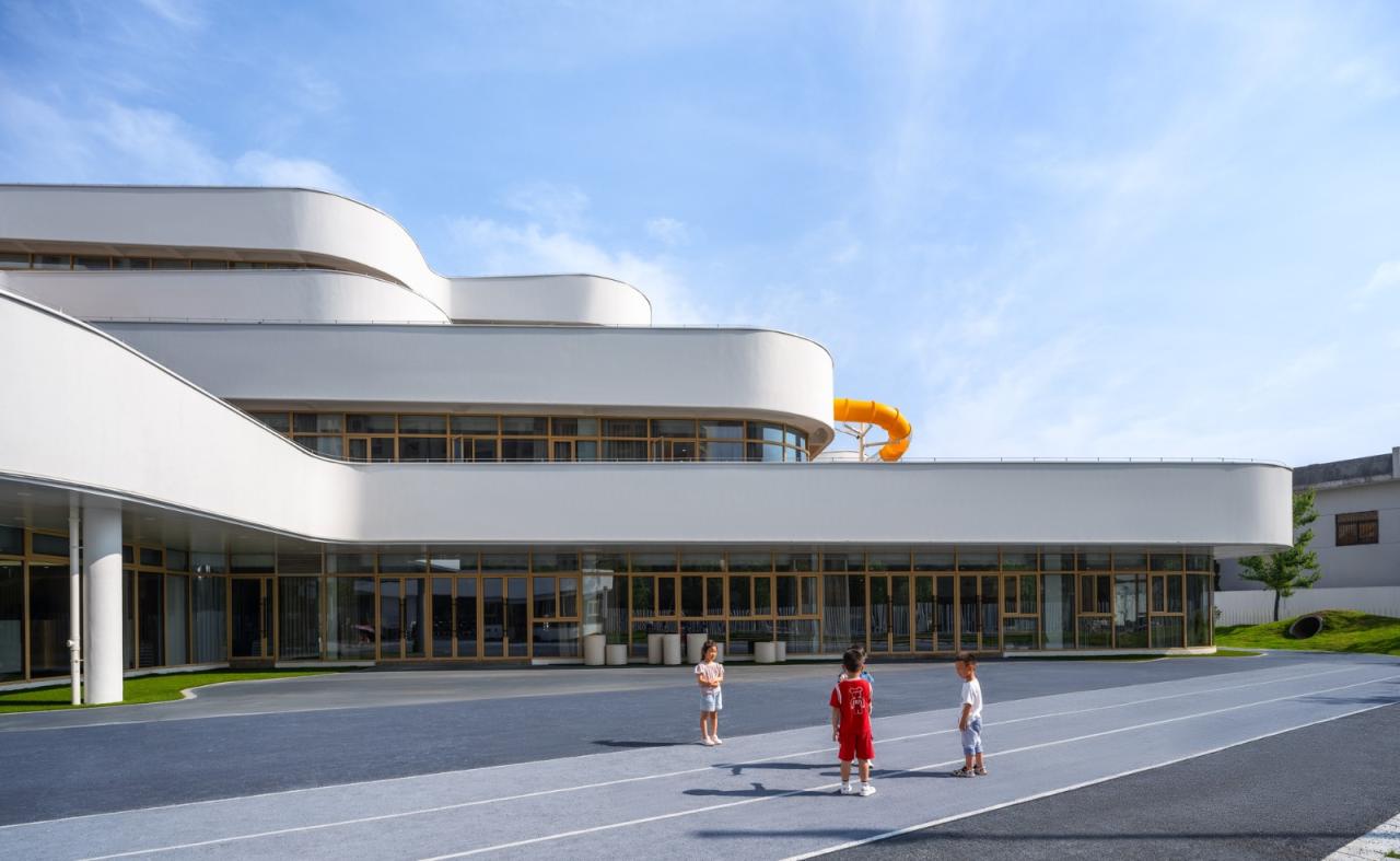 BIM建筑| 临海市协成幼儿园 / 任天建筑工作室