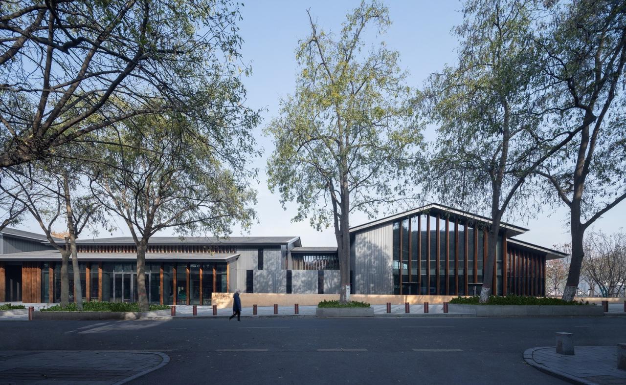 BIM建筑|安仁坊遗址展示厅与安仁驿馆 / 上海秉仁建筑师事务所