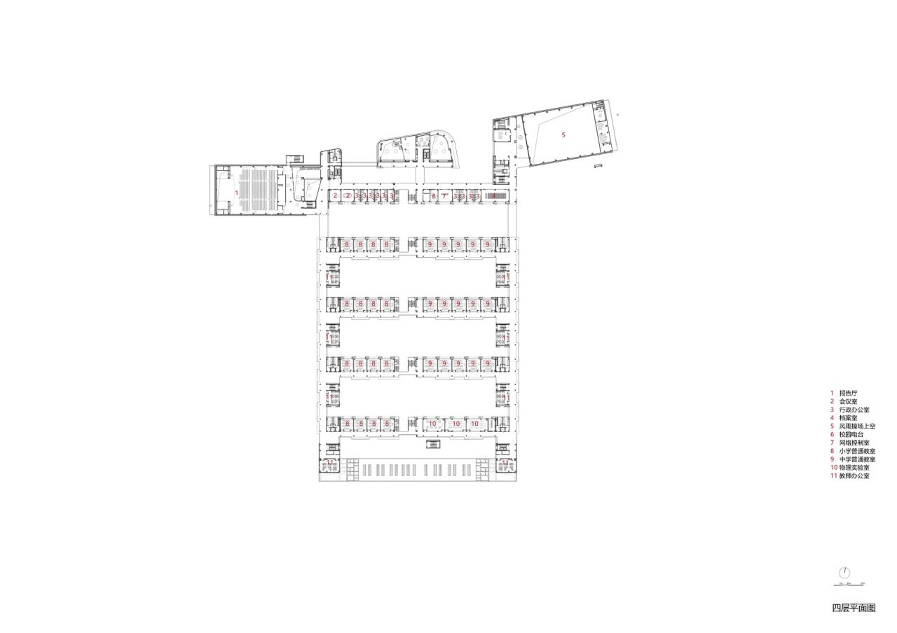 BIM建筑|苏州大学高邮实验学校 / 九城都市建筑