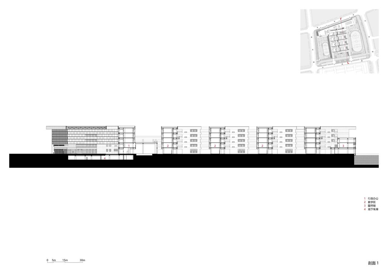 BIM建筑|苏州大学高邮实验学校 / 九城都市建筑