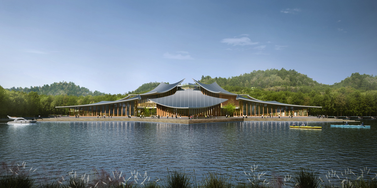 BIM建筑|天府水上会议中心 / MARS Studio 星球建筑事务所