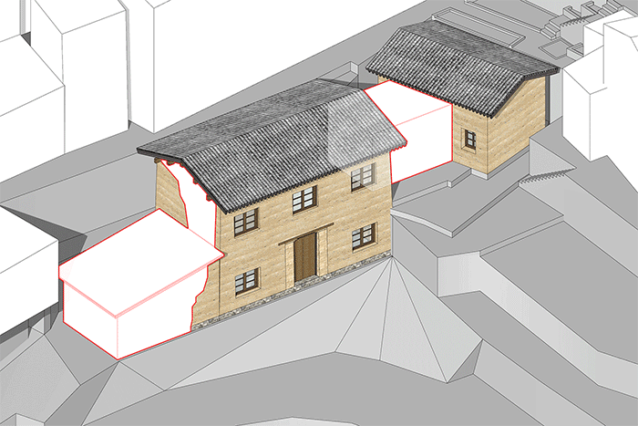 BIM建筑|崖居古村的新生：松阳•飞蔦集二期 / 孟凡浩-line+建筑事务所