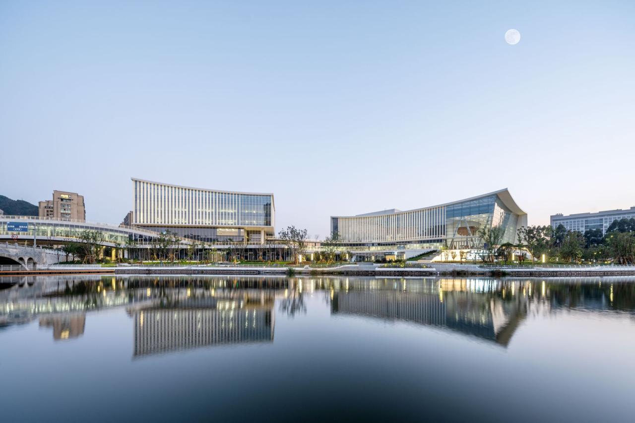 BIM建筑|温州高新文化广场 / 同济大学建筑设计研究院