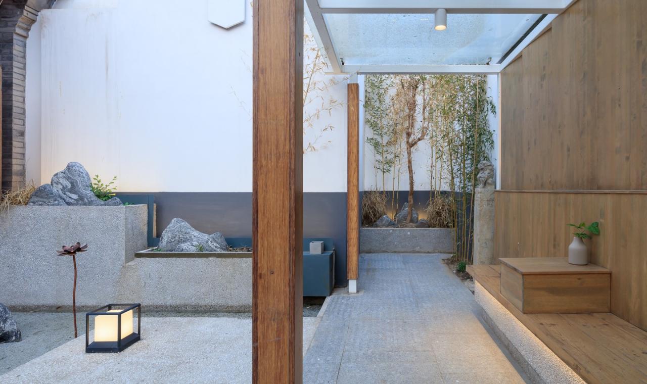 BIM建筑|刘海胡同：合院民宿 / 王维仁建筑设计研究室