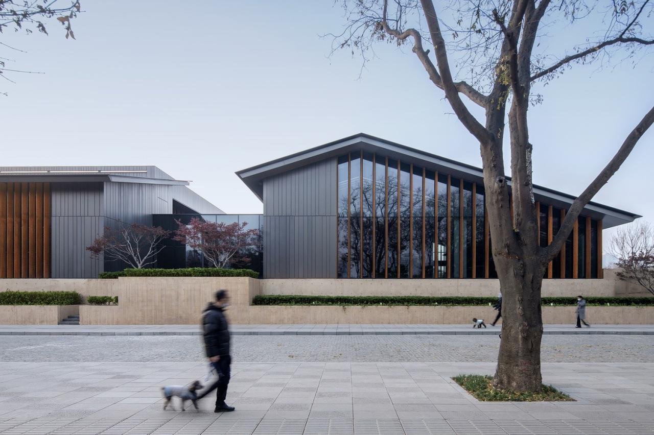 BIM建筑|安仁坊遗址展示厅与安仁驿馆 / 上海秉仁建筑师事务所