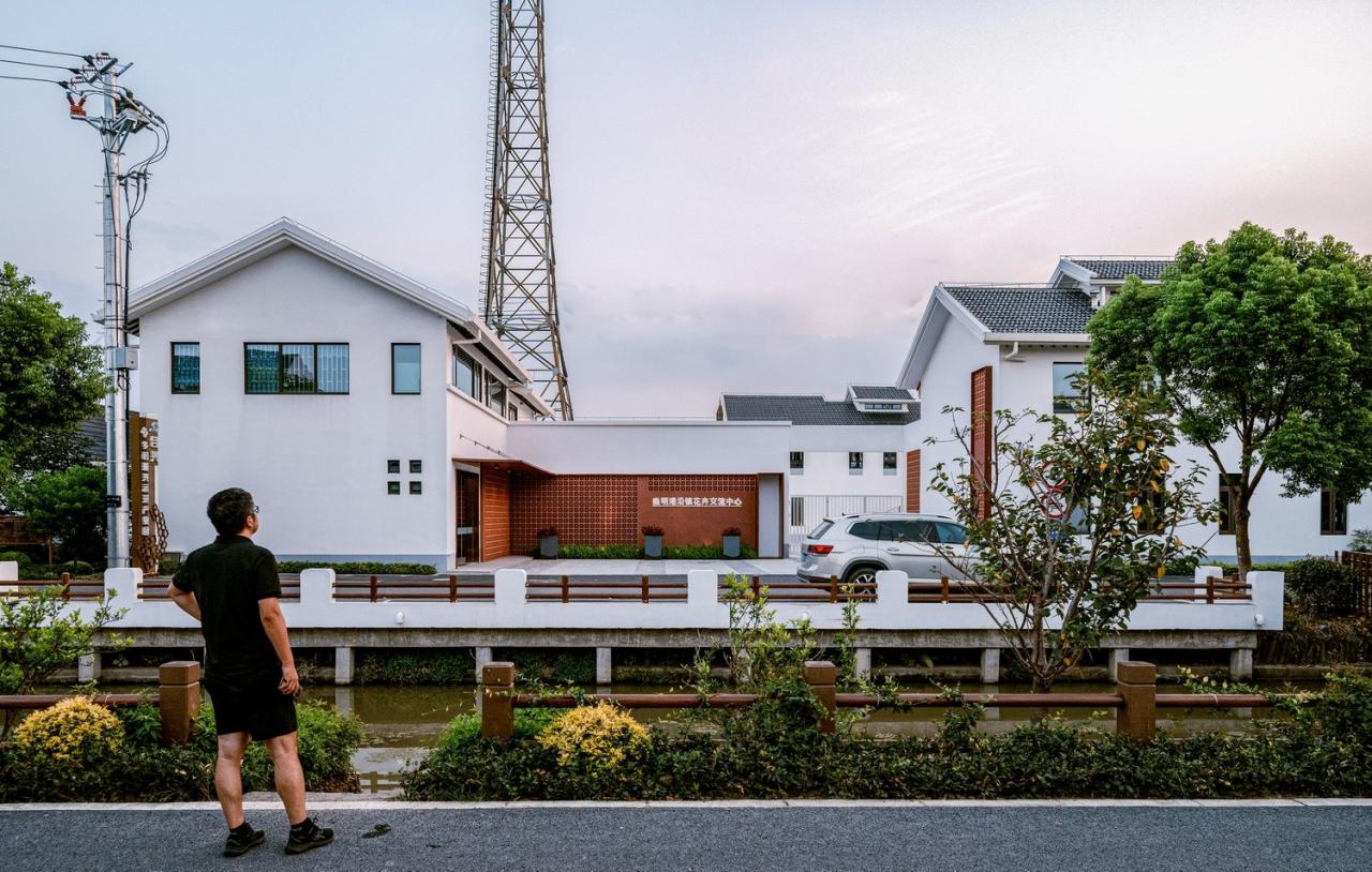 BIM建筑|此时此地：建在花卉园里的小房子—港沿花卉交流中心 / 创霖-泽柏