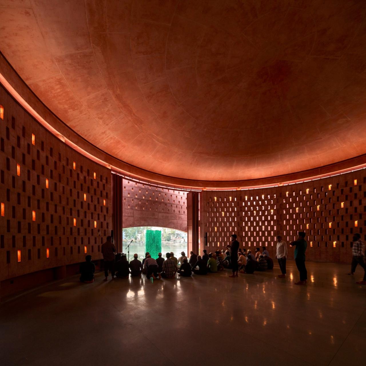 BIM建筑|泽本内萨清真寺 / Studio Morphogenesis