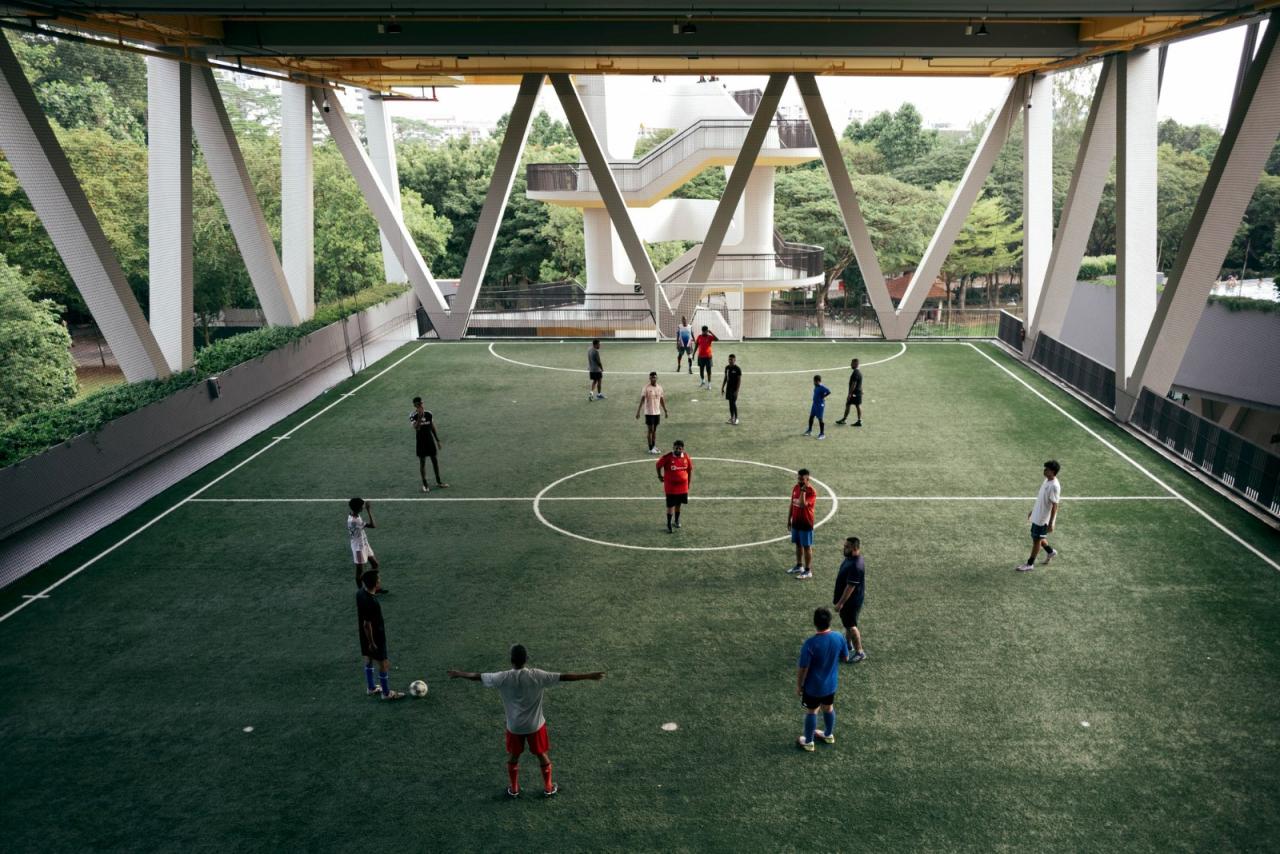 BIM建筑|SAFRA 蔡厝港会所 / DP Architects Pte Ltd