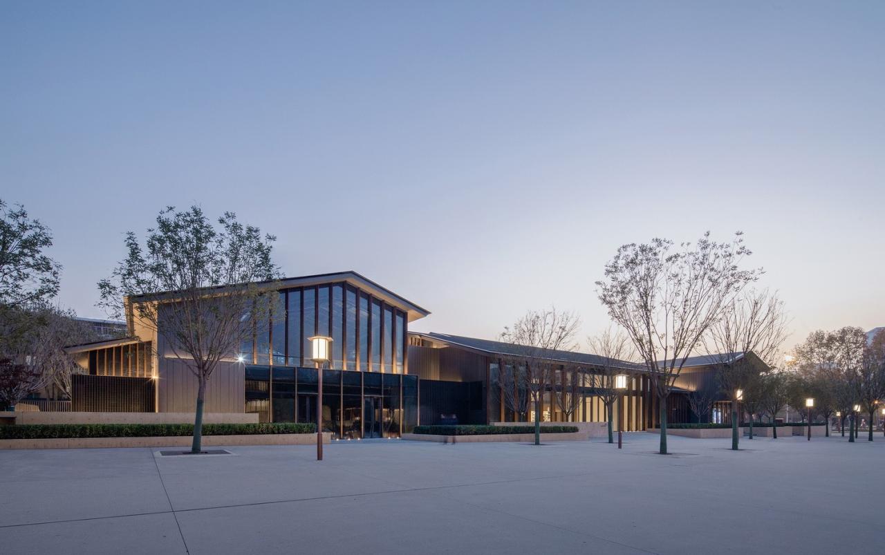 BIM建筑|安仁坊遗址展示厅与安仁驿馆 / 上海秉仁建筑师事务所