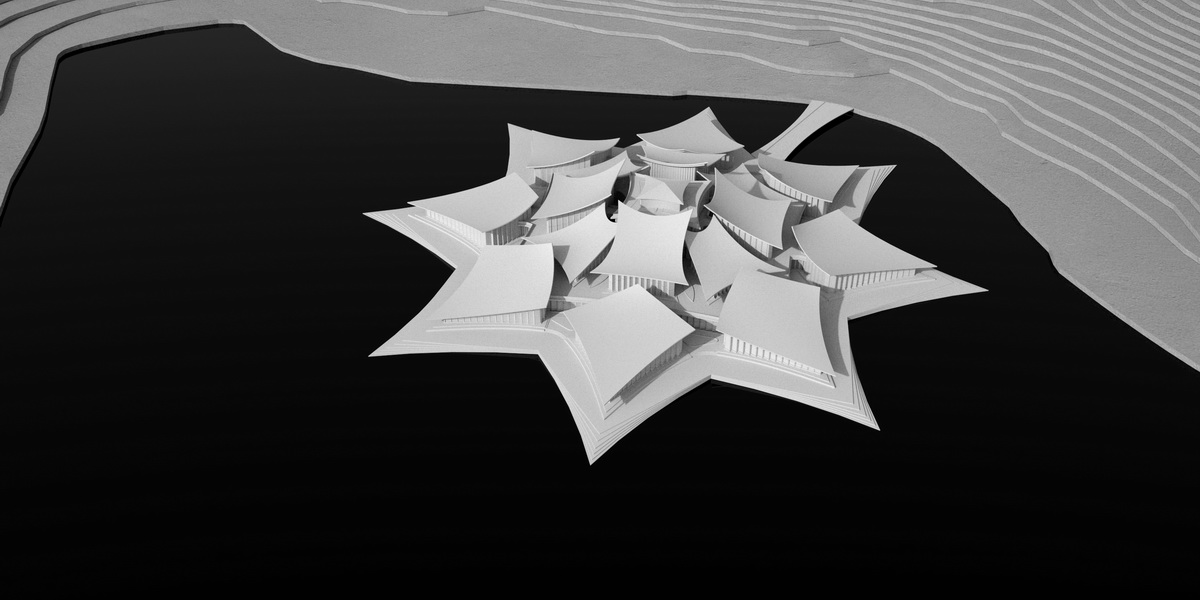 BIM建筑|天府水上会议中心 / MARS Studio 星球建筑事务所