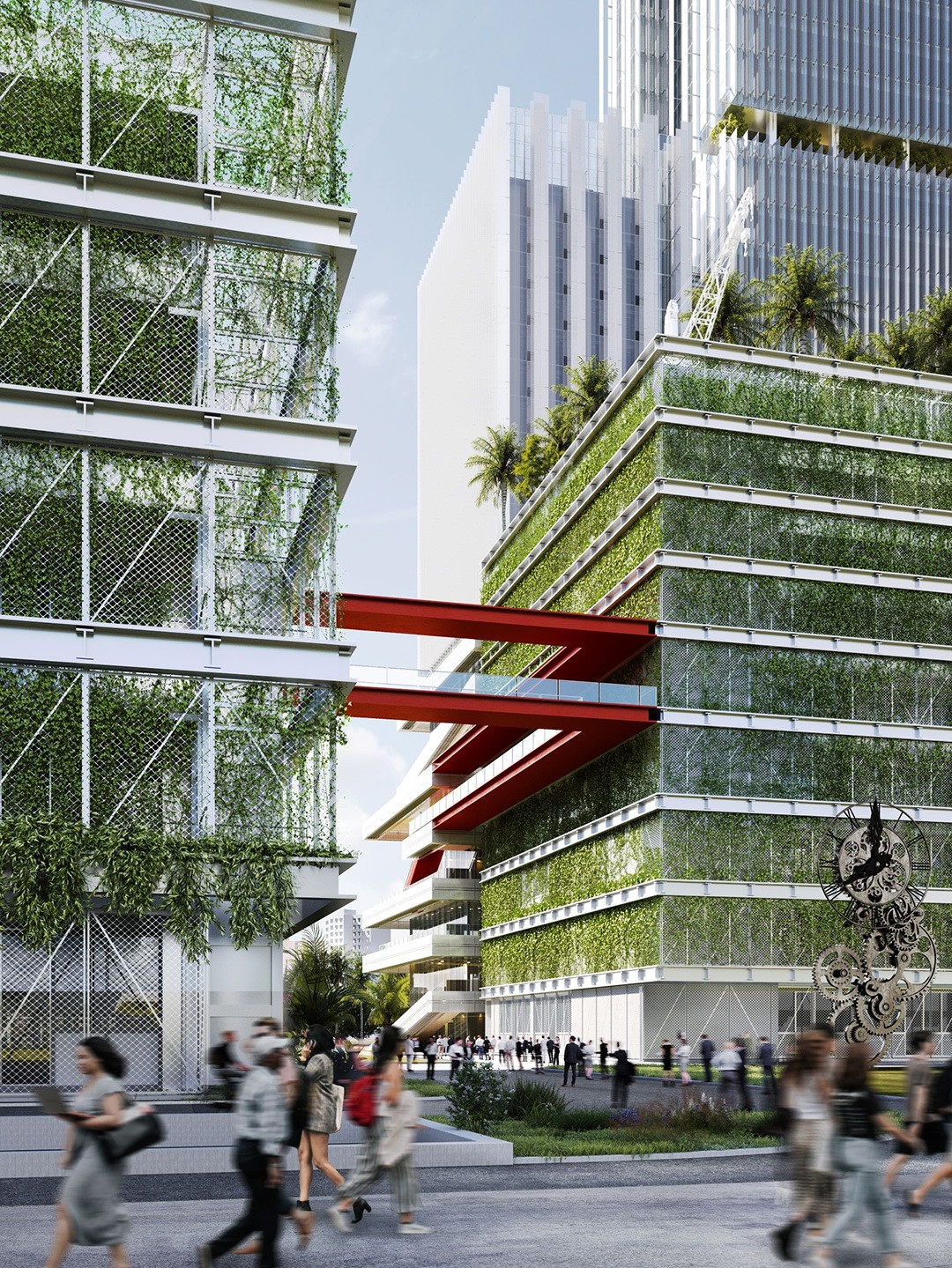 BIM建筑|中标候选方案：深圳宝安客运中心“工业上楼”项目 / SOPA祚诚建筑