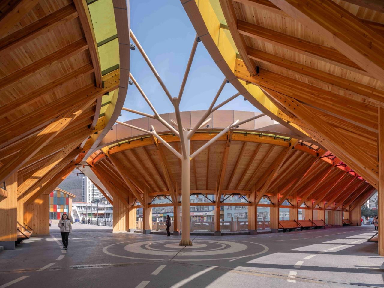 BIM建筑|康县新人字桥及周边商业街更新设计 / 三文建筑 何崴工作室