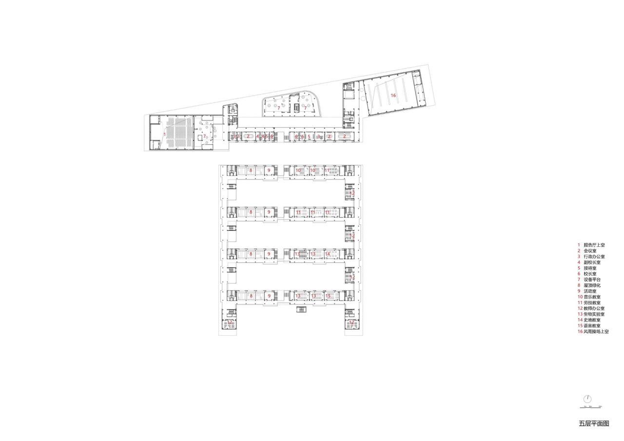BIM建筑|苏州大学高邮实验学校 / 九城都市建筑