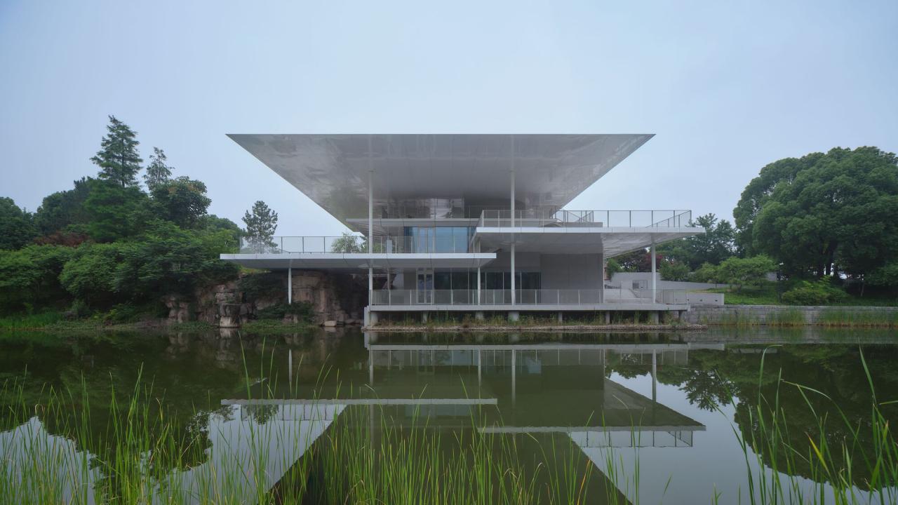 BIM建筑|杭州滨江公共空间·涧石驿与停云驿 / 同济原作设计工作室