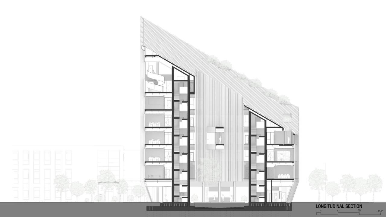 BIM建筑|第二外墙，Bonfiglioli 总部 / Peter Pichler Architecture