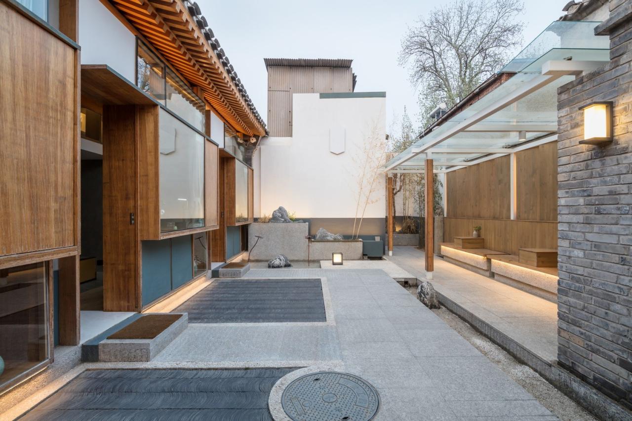 BIM建筑|刘海胡同：合院民宿 / 王维仁建筑设计研究室