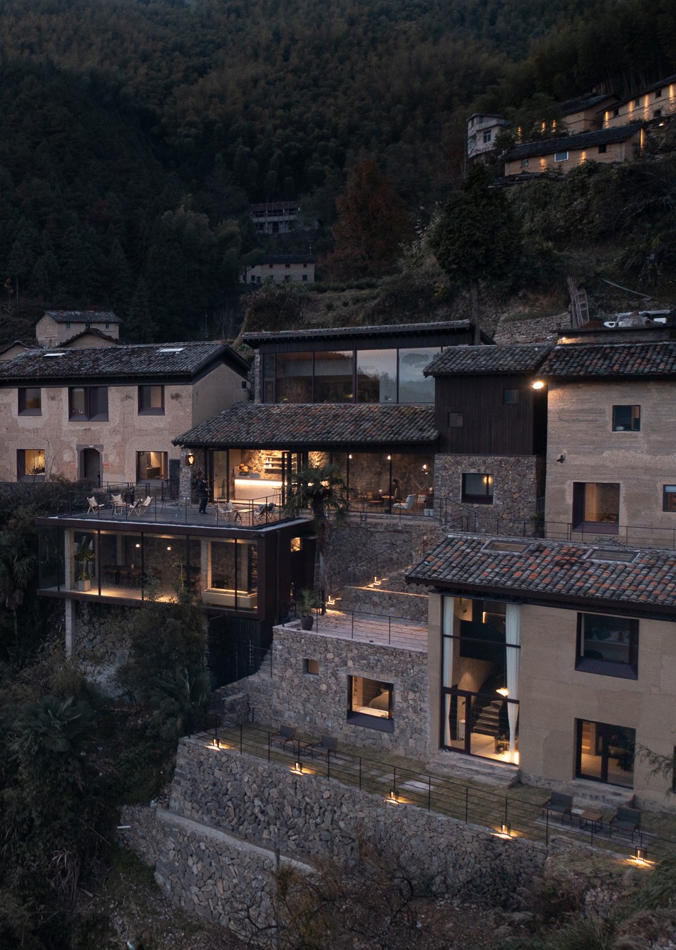 BIM建筑|崖居古村的新生：松阳•飞蔦集二期 / 孟凡浩-line+建筑事务所