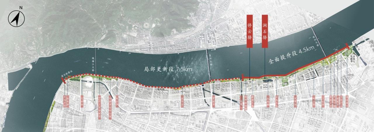 BIM建筑|杭州滨江公共空间·涧石驿与停云驿 / 同济原作设计工作室