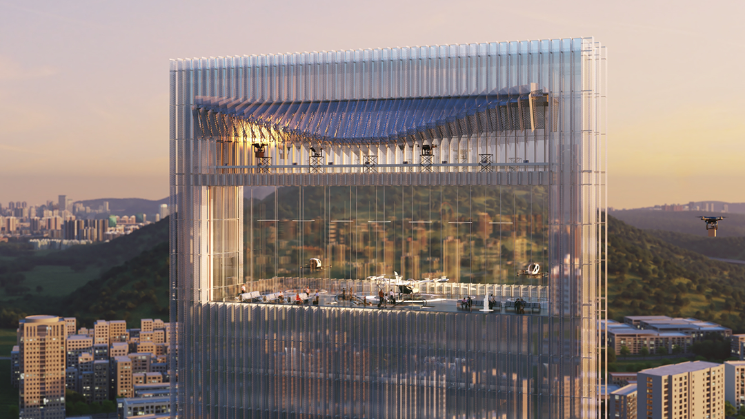 BIM建筑|中标候选方案：深圳宝安客运中心“工业上楼”项目 / SOPA祚诚建筑