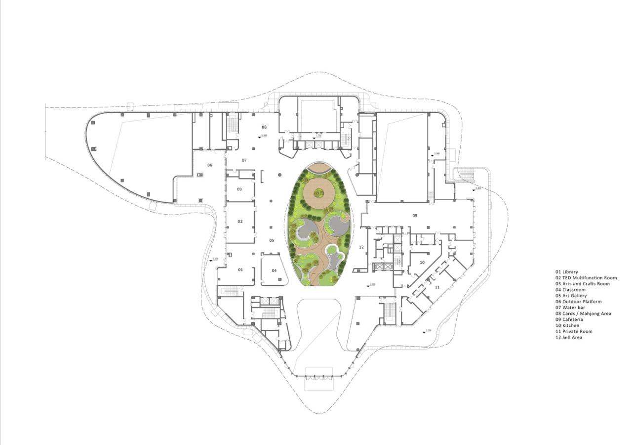 BIM建筑|泰康之家·燕园三期及社区活力中心 / 方未建筑设计+三磊设计
