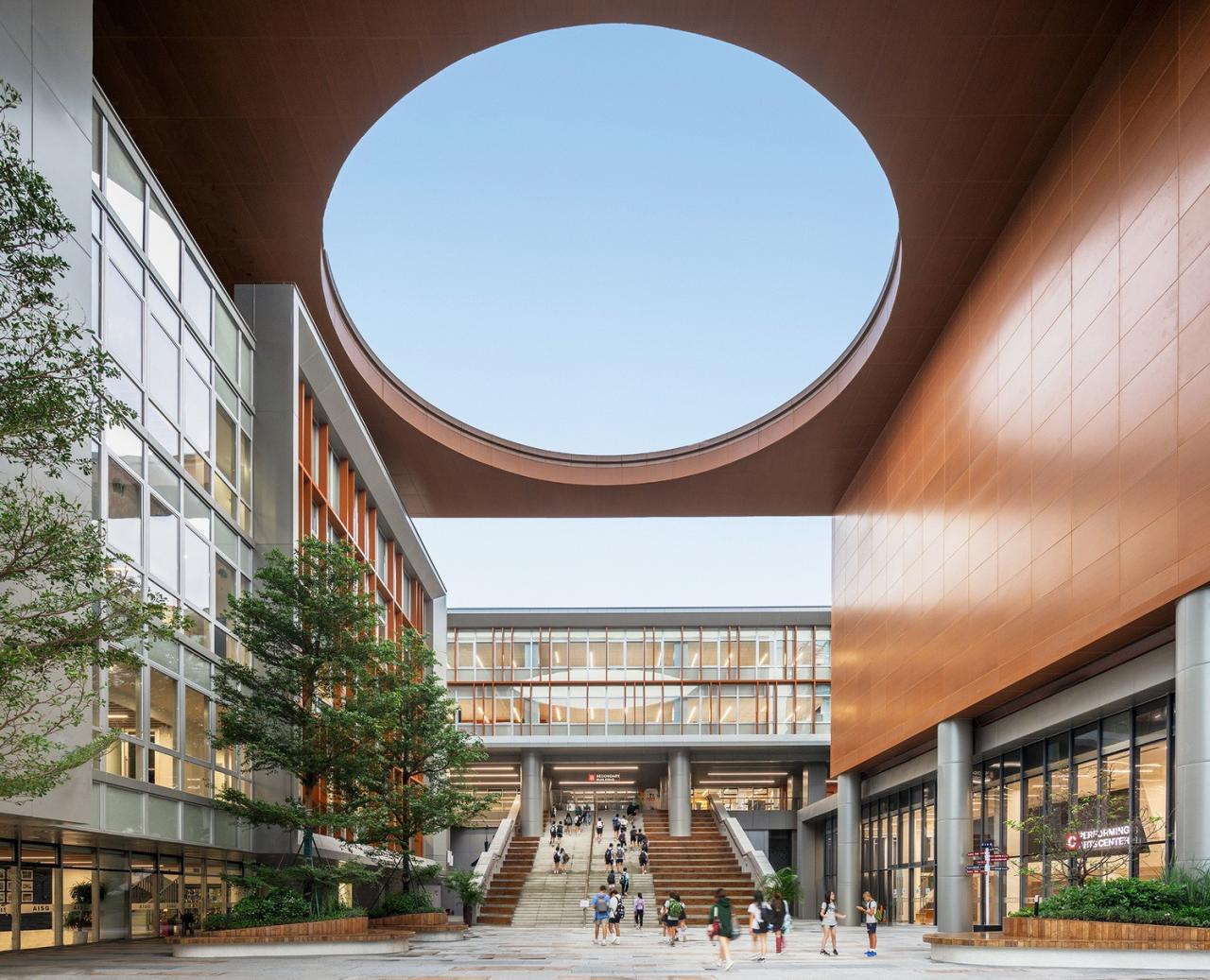 BIM建筑|广州美国人外籍人员子女学校科学城校区 / Perkins&Will