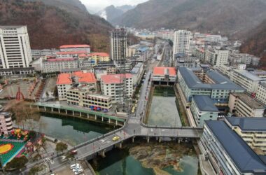 BIM建筑|康县新人字桥及周边商业街更新设计 / 三文建筑 何崴工作室-BIM建筑网