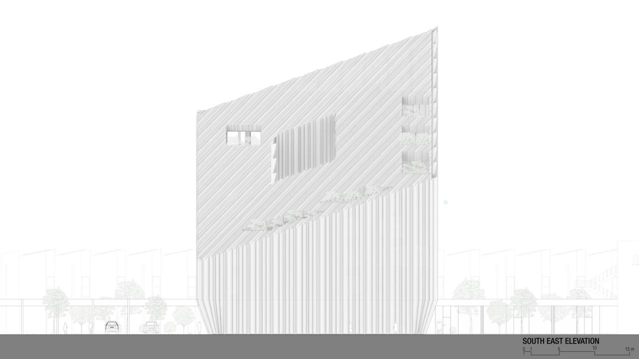 BIM建筑|第二外墙，Bonfiglioli 总部 / Peter Pichler Architecture