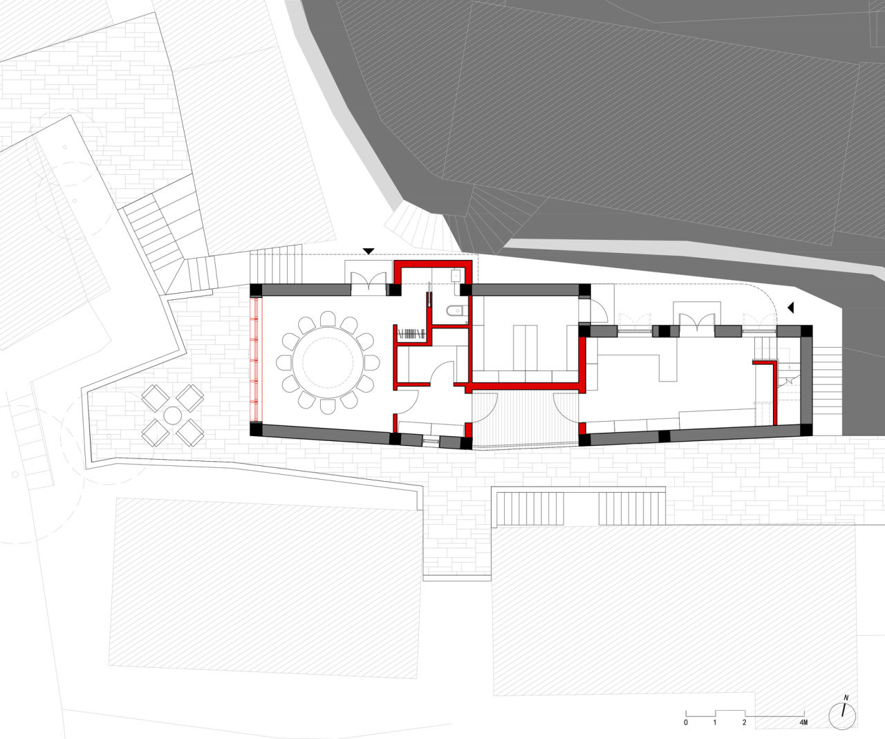 BIM建筑|崖居古村的新生：松阳•飞蔦集二期 / 孟凡浩-line+建筑事务所