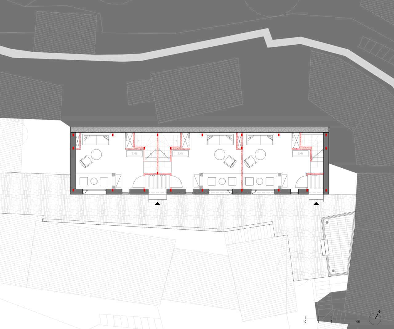 BIM建筑|崖居古村的新生：松阳•飞蔦集二期 / 孟凡浩-line+建筑事务所