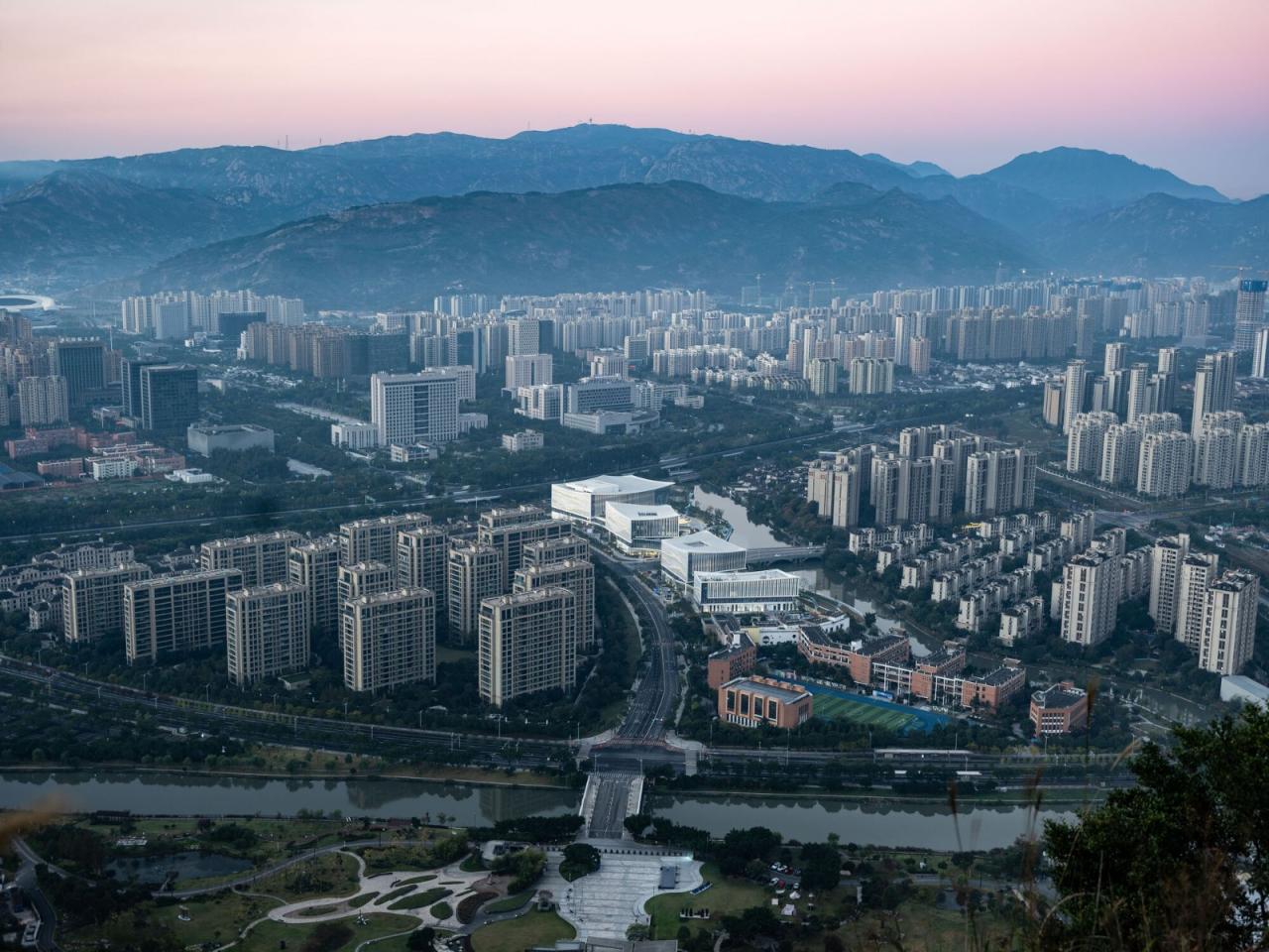 BIM建筑|温州高新文化广场 / 同济大学建筑设计研究院